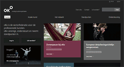 Desktop Screenshot of overlegkunsten.org